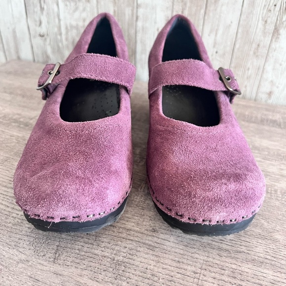 LL Bean Suede Mary Jane Clogs - Picture 3 of 7